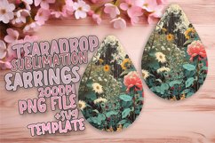 Chic Retro Pattern Earring Selection PNG Product Image 1