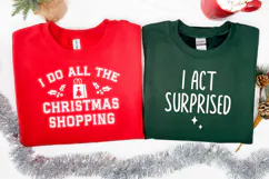 Matching Christmas Quote SVG | Christmas Shopping Product Image 3
