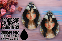 Bold Teardrop Design for Crafting , Fairy Product Image 1