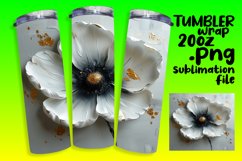 Blossom Magic: Sublimated Tumbler Art Product Image 1