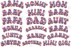Family Mama Dad Sublimation Bundle Mother&#039;s Father&#039;s Day Set Product Image 2