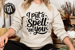 I Put A Apell On You - Halloween t-shirt Design Product Image 1