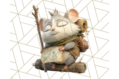 Tiny Explorers Clipart PNG, Animal Adventure PNG Product Image 3