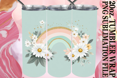 WHIMSICAL ESCAPES 20oz TUMBLER WRAP, Rainbow Product Image 1