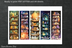 Witchy Printable bookmarks, Apothecary bookmark sublimation Product Image 4