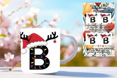 Enchanting 15oz Mug Wrap Png Template , Christmas Product Image 1