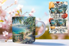 Springtime Serenity Landscape Mug Designs: Sublimation - Spr Product Image 1