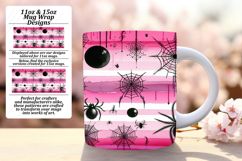 Joyful 15oz Mug Wrap Png Design , Halloween Product Image 1