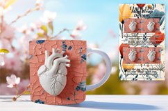 Heartwarming 3D Wall Mug Design - Gift of Love Product Image 1