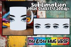 Heartwarming days sublimation print wrap, Woman Eyes Product Image 1