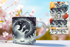 Funky 11oz Mug Wrap Png Artwork , Mystic Product Image 1