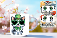 Fresh 11oz Mug Wrap Png Artwork , St Patrick Product Image 1