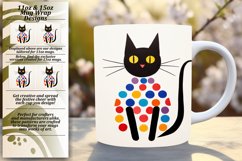 Rainbow Meow Moments: Sublimation Mug Art Product Image 1