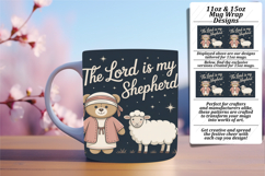 Whimsical 11oz Mug Wrap Png Design , Religious Product Image 1