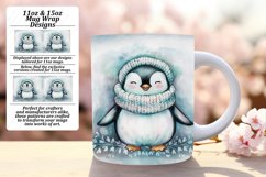 Warm 15oz Mug Wrap Png Artwork , Animals Product Image 1