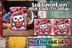 Luminous afternoons 11oz 15oz sublimation wrap, Valentines Product Image 1
