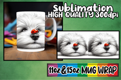 Colorful dreams 11oz 15oz sublimation wrap, Cute Animals Product Image 1