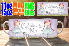 Cozy afternoons 11oz 15oz sublimation wrap, Birthday Girl Product Image 1