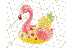 Strawberry Red Lemon Yellow Summer Clipart PNG, Summer Icons Product Image 3