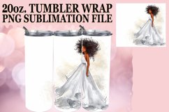 Serene Watercolor Wedding Tumbler Art: Sublime Charm Product Image 1