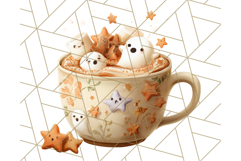 Halloween Drink Clipart PNG, Spooky Cute Beverage Art Product Image 3