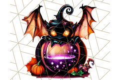 Bright Halloween Potion Bottle PNG Clipart, Holiday Elements Product Image 3