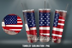 Patrotic 3D Tumbler Wrap | Tumbler Wrap Sublimation Desig Product Image 3