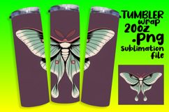 Stylish 20oz Tumbler Template , Butterfly Product Image 1