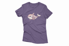 Cute Orca Whale Marine Mammal PNG Summer Sea Animal Aquatic Product Image 4