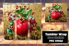 Popping Produce 3D Tumbler Art Product Image 1