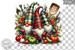 Christmas kitchen Gnome Sublimation - Clipart PNG Design Product Image 1