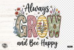 Spring Honey Bees Sublimation PNG Product Image 1