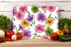 Pansy Flower Cutting Board | Cutting Board png Product Image 4