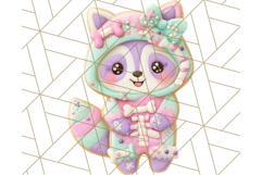 Halloween Animal Cookie Clipart, Frosted Sugar Cookies Png Product Image 3