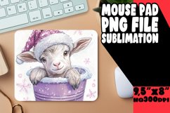 Cheerful Desk Mat Sublimation, Xmas Product Image 1