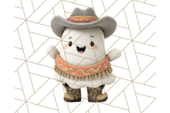 Cute Halloween Ghost Clipart Costume PNG, Halloween Png Product Image 3