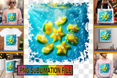 Timeless TSHIRT Magic PNG, 3D Fruits Product Image 1