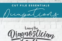 Diagnostician svg - living thediagnostician life svg file Product Image 4