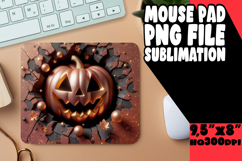 Bright Desk Pad Designs for Gifts, 3D Pumpkin Product Image 1