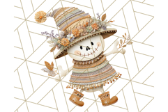 Kawaii Halloween Clipart Cute Kids and Candy Elements Png Product Image 3