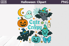 Cute &amp; Creepy Halloween | Hot DTF Transfer Print Design Product Image 1
