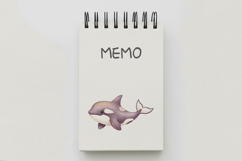 Cute Orca Whale Marine Mammal PNG Summer Sea Animal Aquatic Product Image 5