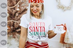 Santa Squad - Christmas Santa Quote SVG Design Product Image 1