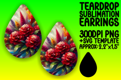 Bright Teardrop Design for DIY , Flowers Product Image 1