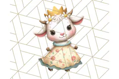 Princess Animal PNG Clipart with Crowns & Royal Accessories Product Image 3