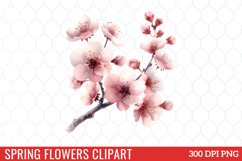 Spring Flowers Clipart Product Image 1