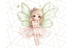 Pastel Fairies and Butterflies PNG, Spring Fantasy Clipart Product Image 3