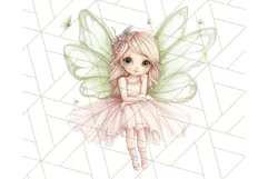 Pastel Fairies and Butterflies PNG, Spring Fantasy Clipart Product Image 3