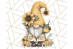 Thanksgiving Gnome Clipart PNG Cute Fall Gnomes, Gnome Png Product Image 3