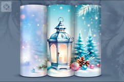4 Christmas Seamless Tumbler Wrap 20 oz Product Image 2